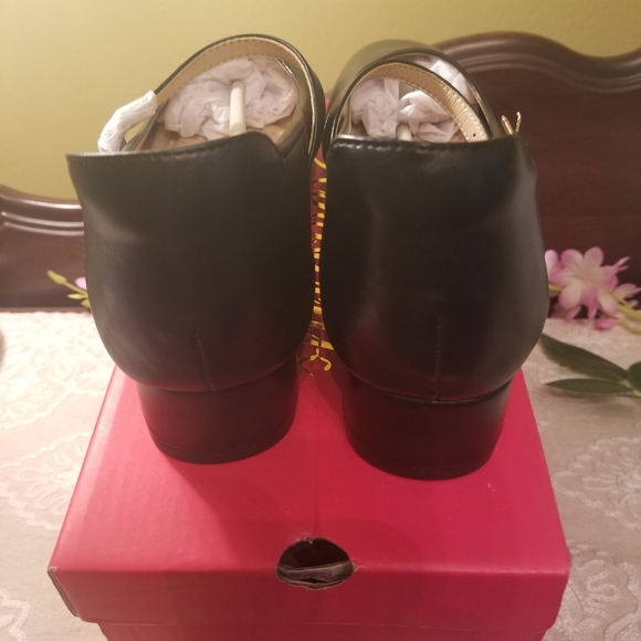 NEW Woman Mary Jane Shoes Low Heels Dress Pumps 2 Inch Chunky Heel Ankle - Picture 8 of 8